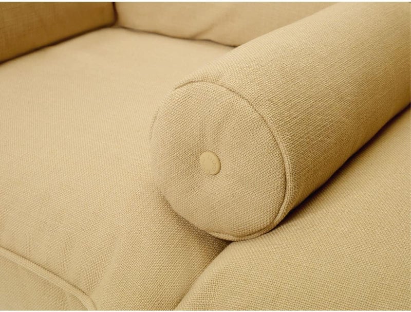 Fatboy Sumo Weave Puff Rollster Throw Pillow | Suitable for indoor use only | Easy to assemble | FibreGuard stain resistant technology | 82% Polyester/18% Acrylic | durable fabric | 65x24 cm - Honey - Image 3